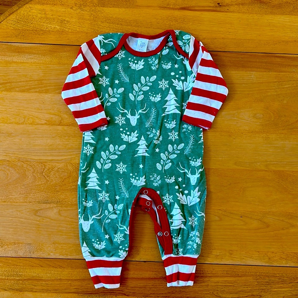 Tesa Babe Holiday Design Coverall 6-12M